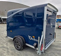 Remorque cargo Pullman Debon 1300 bleue avec suspension et porte latérale