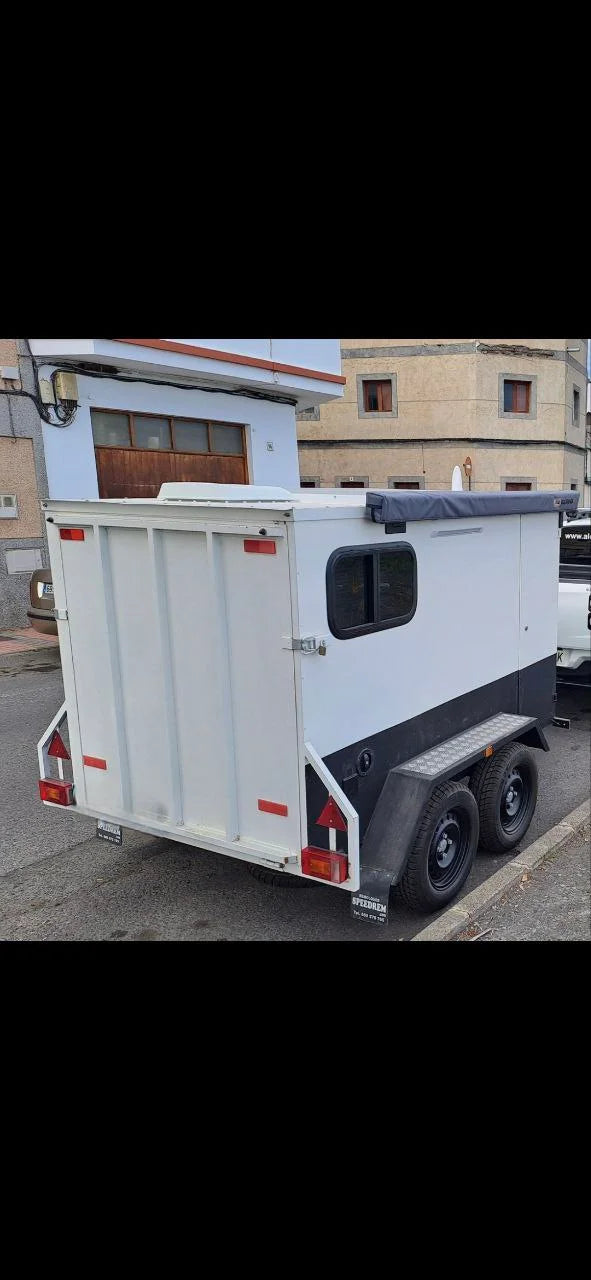 Mini-caravane de 750 kg caisse en aluminium