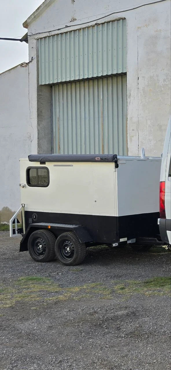 Mini-caravane de 750 kg caisse en aluminium