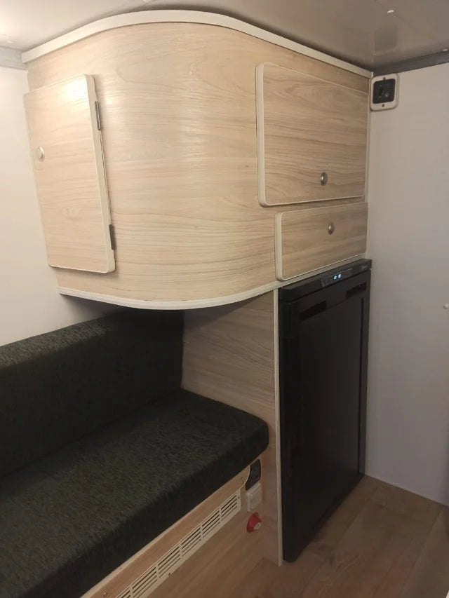 Mini-caravane de 750 kg caisse en aluminium