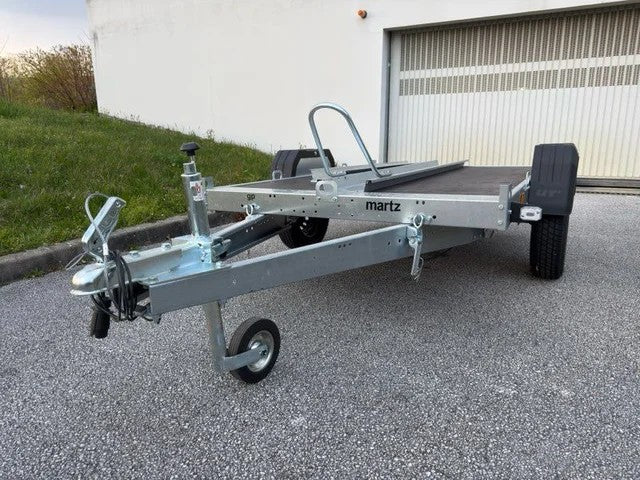 Remorque pliable pour 1 moto capacité de 750 kg