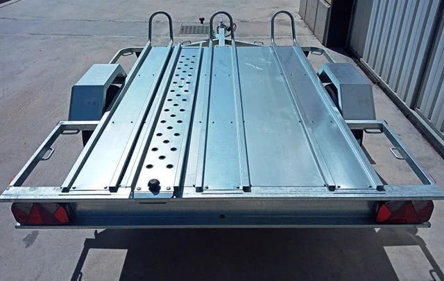 Remorque pour 3 motos, 750 kg