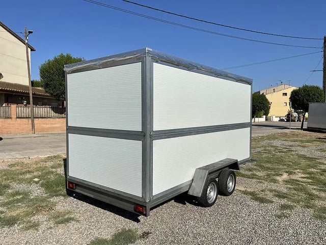Remorque pour vente ambulante 400 x 200 x 200