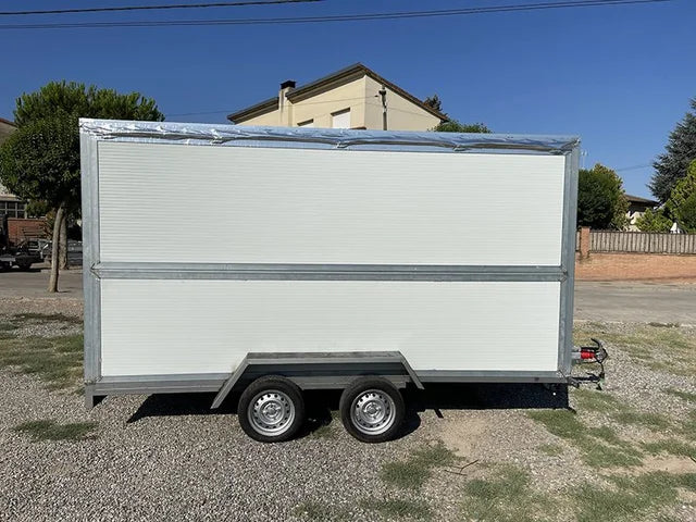 Remorque pour vente ambulante 400 x 200 x 200