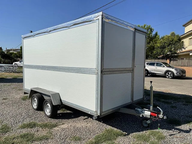 Remorque pour vente ambulante 400 x 200 x 200