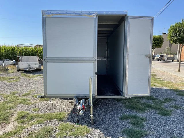 Remorque pour vente ambulante 400 x 200 x 200
