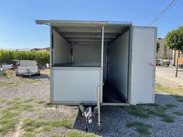 Remorque pour vente ambulante 400 x 200 x 200