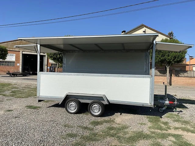 Remorque pour vente ambulante 400 x 200 x 200