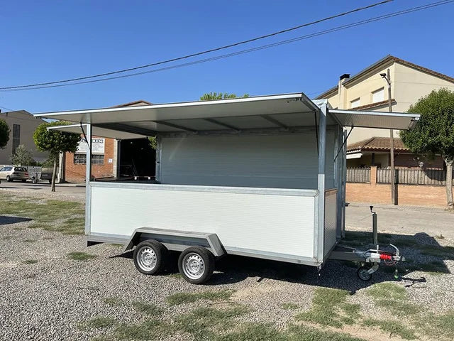 Remorque pour vente ambulante 400 x 200 x 200