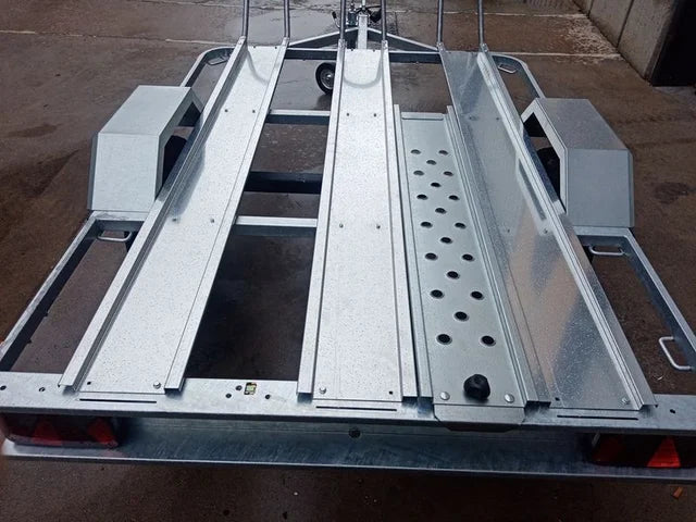 Remorque pour moto à 3 voies
