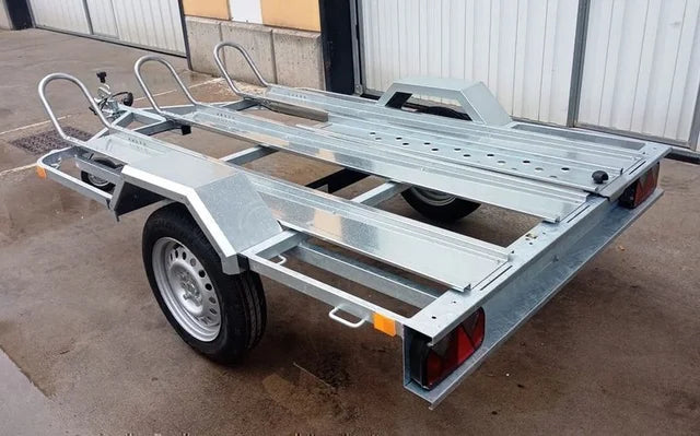 Remorque pour moto à 3 voies