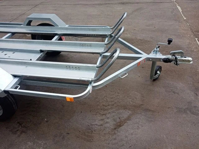 Remorque pour moto à 3 voies