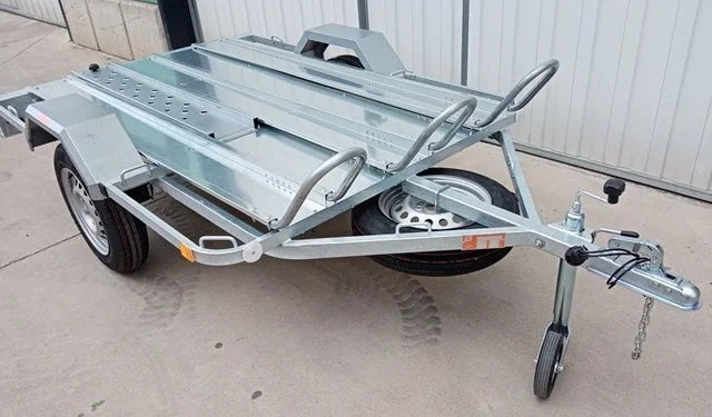 Remorque pour moto à 3 voies